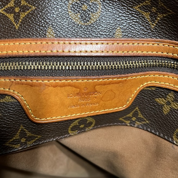 AUTHENTIC VINTAGE LOUIS VUITTON TOTE BAG LARGE - Picture 4 of 10